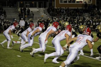 Scenes from New Canaan's 44-14 win over Trumbull, Nov. 4, 2016. Credit: Terry Dinan