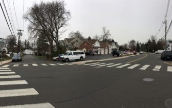 A panoramic view of East Maple (L) and Main Streets (R) on Sunday, Dec. 11, 2016. Credit: Michael Dinan