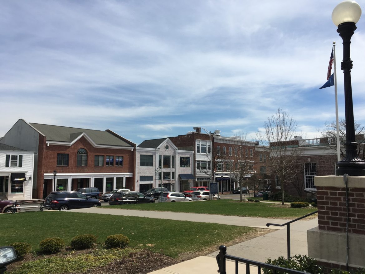 Town Hall’s Front Lawn and Waveny Park Locals Offered Two Outdoor