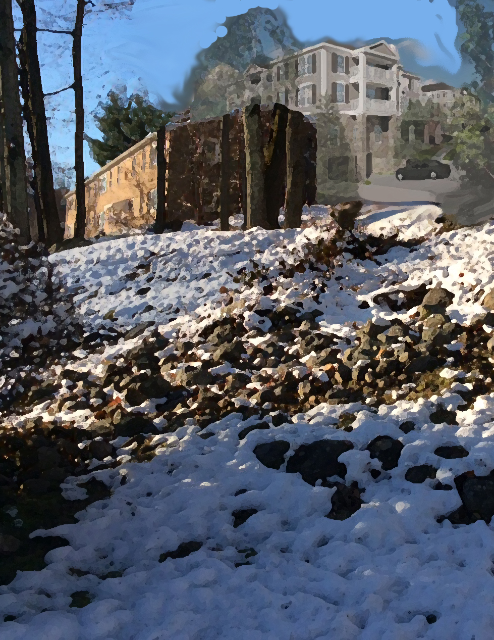 Letter Scale and Design of Oenoke Ridge Facility ‘Undercut New Canaan