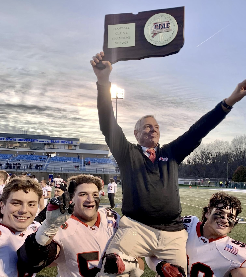 ‘A Storybook Ending’ New Canaan Football Wins Class L State