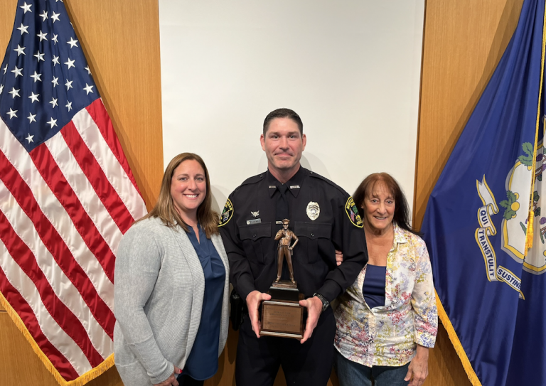 NCPD Officer Christopher Dewey Earns Stephen W. Wood Officer of the ...