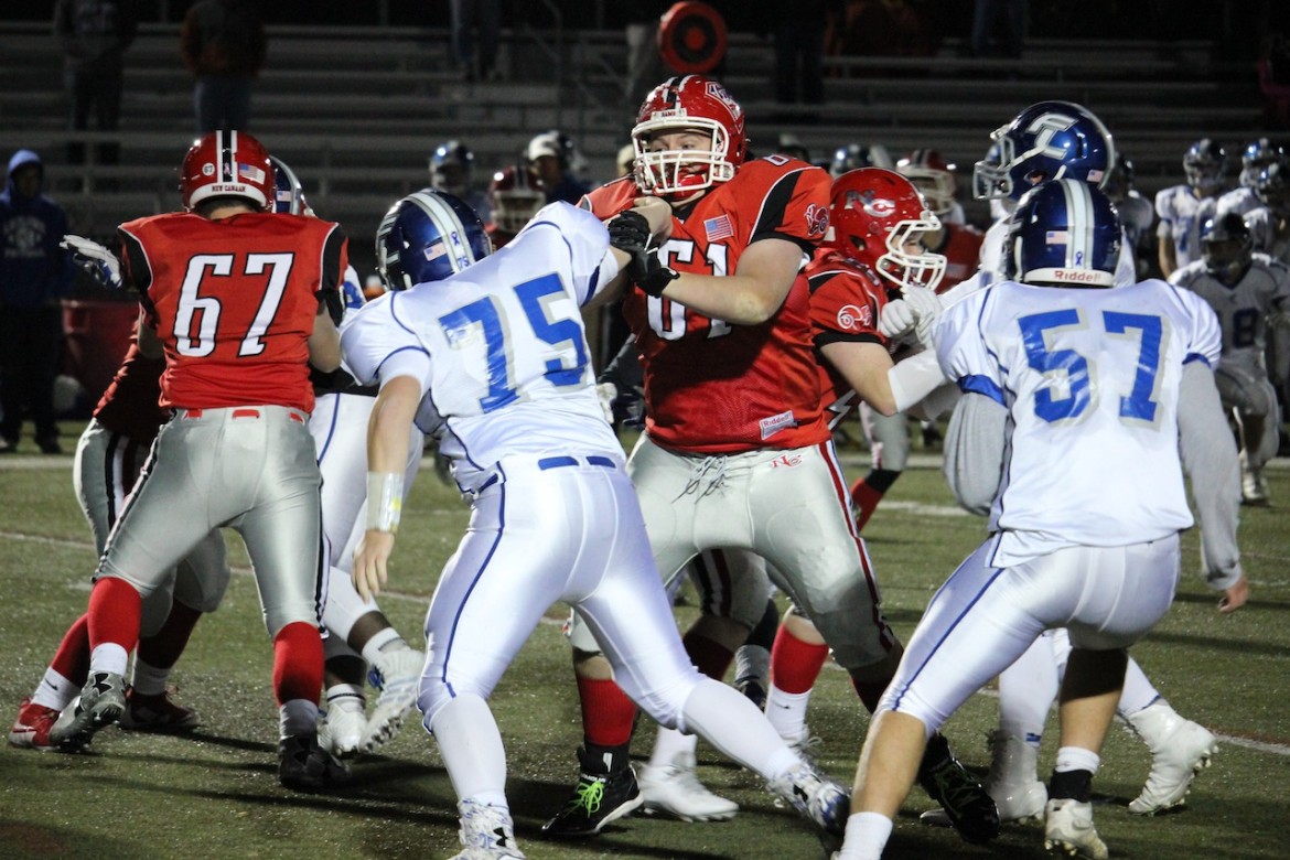 New Canaan Football vs. Fairfield Ludlowe Nov. 13, 2015