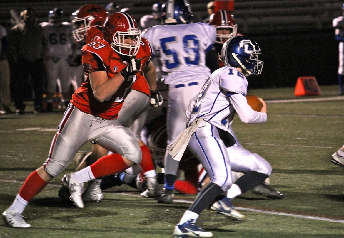 New Canaan Football vs. Fairfield Ludlowe Nov. 13, 2015