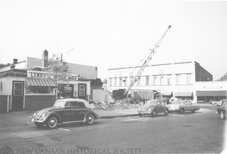 Downtown New Canaan—1950s             