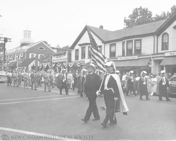 Downtown New Canaan—1950s              